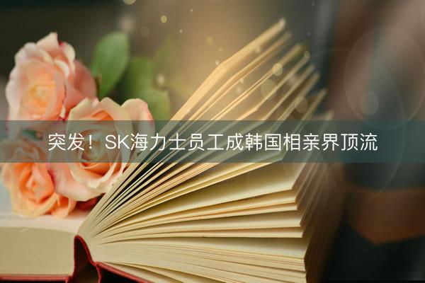 突发！SK海力士员工成韩国相亲界顶流